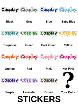 Cosplay Stickers